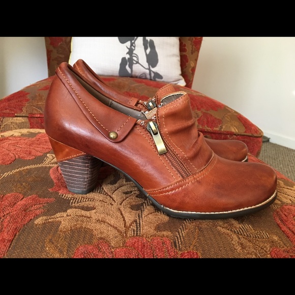 Spring Step Shoes - New Spring Step L’Artiste cognac booties 39 (9)